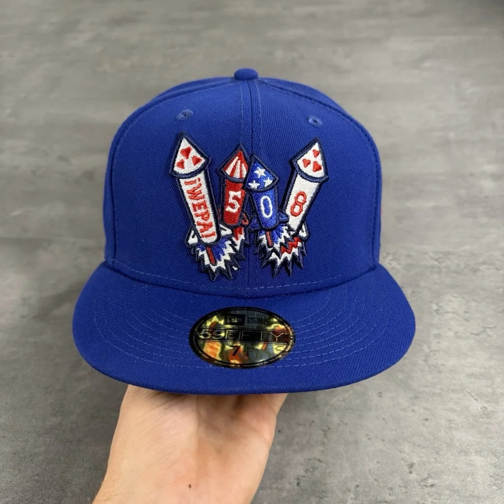 Worcester Red Sox‎ Hat New Era Cap 7 1/4 Blue MiLB Farm Minor 59Fifty USA NEW